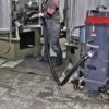 MT & MTV - HEAVY DUTY INDUSTRIAL VACUUM CLEANERS IN USE