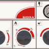 SIDRA - PROFESSIONAL HOT WATER HIGH PRESSURE CLEANER CONTROL PANEL