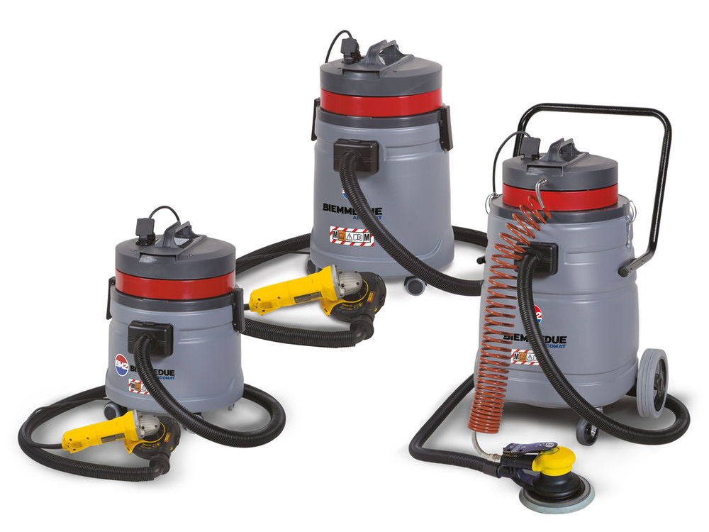 MRC 30/45/65 - VACUUM CLEANERS FOR USE WITH POWER AND PNEUMATIC TOOLS - FOR HAZARDOUS DUST IN CLASS M