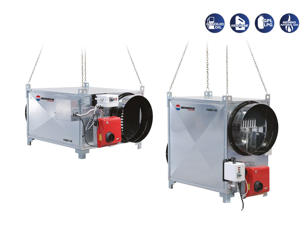 FARM 85 M- HEAVY DUTY SUSPENDED SPACE HEATERS BACKVIEW
