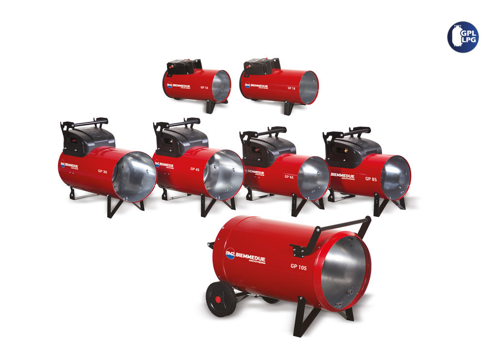 GP - MOBILE LPG DIRECT FIRED SPACE HEATERS