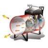 GP - MOBILE LPG DIRECT FIRED SPACE HEATER ILLUSTRATION